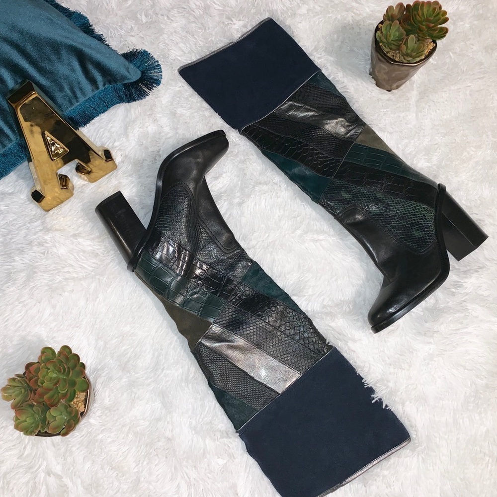 Knee high boots